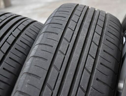 夏タイヤ 4本セット 195/65R15 15×6J PCD114.3 5穴 +45 ハブ径73 ヨコハマ ECOS ES31 15イ