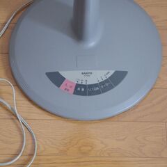 SANYO　扇風機　動作確認済み　一部破損あり　外箱ありの画像