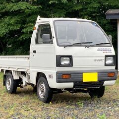 【車検たっぷり】美車/旧車/S62年式/キャリィ軽トラ/4WD/...