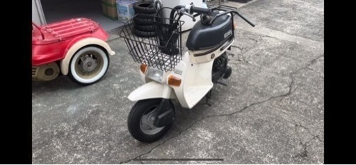 スカッシュ　49cc、くるくる&純正リアキャリア付き