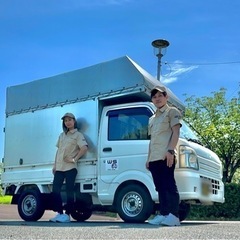 夫婦2人で久留米市発！au PAY/PayPay対応！軽バン・幌...