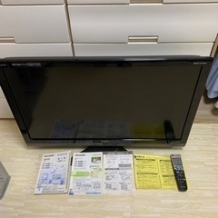 世界の亀山モデル　40Ｖ型テレビ