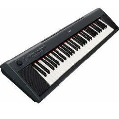 YAMAHA 電子キーボード piaggero(ピアジェーロ) ブラック NP-11の画像