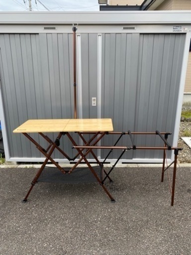 ウェザーマスター　Coleman　コールマン　ワンタッチキッチンテーブル