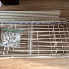 【決定しました】スチールラック　白の画像