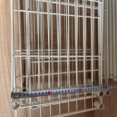 【決定しました】スチールラック　白の画像