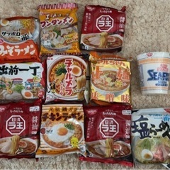 ラ王 チキンラーメン 出前一丁 サッポロ一番味噌ラーメン ワンタ...