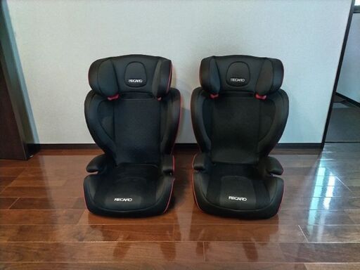 3〜12歳対応★チャイルドシート★座面保護シート付き★車内収納ラック付き★美品★ジュニアシートとしても使用可能★RECARO★双子ちゃんやご兄弟に★