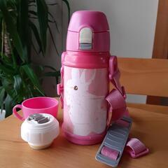 子供　水筒　600ml　ステンレスボトル　保冷　保温　キッズ　女の子