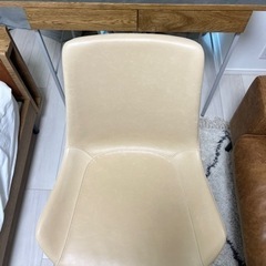 a.depeche (アデペシュ) PUNISH wing chair アイボリーの画像