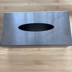 ティッシュボックス　ステンレス