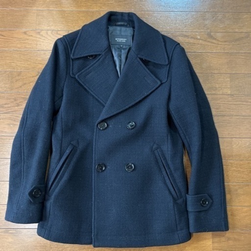 バーバリーブラックレーベル☆厚手ピーコート