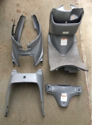 SUZUKI純正 アドレスV125G  CF46A インナーカウル外装セット(明るい色で塗装仕上げ済み)