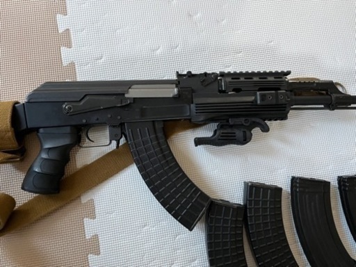 （交渉終了）AK47 タクティカル　メタルフレーム　マガジン5本  スリング付き　