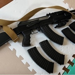 （交渉終了）AK47 タクティカル　メタルフレーム　マガジン5本  スリング付き　