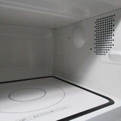 1ヶ月保証/良品/電子レンジ/フラットタイプ/縦開き/ホワイト/ヘルツフリー/ハイアール/Haier/JM-FH18D/中古品/J5564/の画像