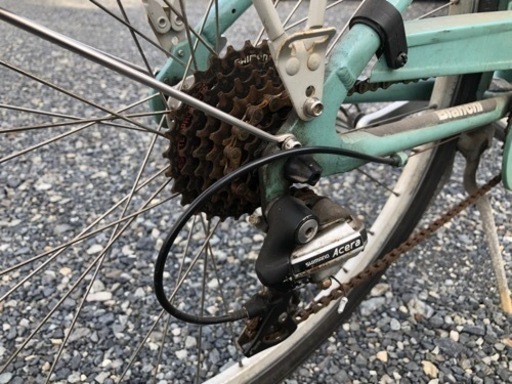 【8段変速❗️】Bianchi ビアンキ PRIMAVERA プリマベーラ  Shimano シマノ 8速 チャリ サイクリング　かご