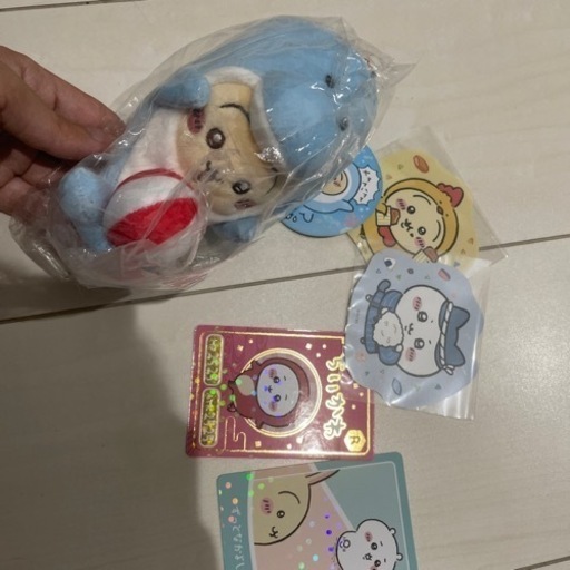ちいかわ　水族館　うさぎぬいぐるみ　オマケ付き