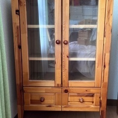 キャビネット　引き出し付きの画像