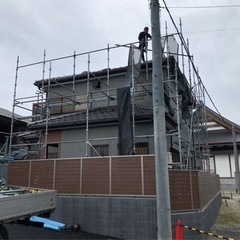 足場の組立、解体