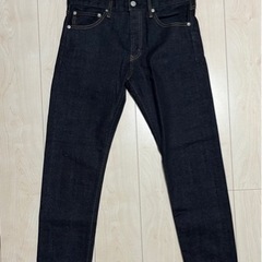 *SHIPS: MADE IN JAPAN セルビッチ ストレッチ スリムストレート デニム パンツ