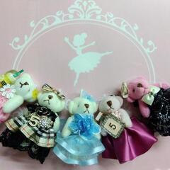 夏休みハッピー企画❗️縫わないくまちゃんストラップの画像