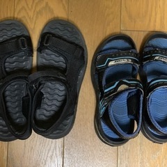 サンダルセット　18センチ　21センチ