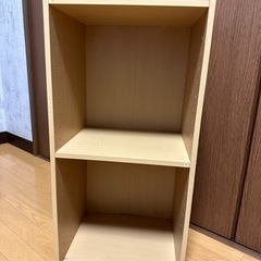 お譲り先決定済 2段 カラーボックスの画像