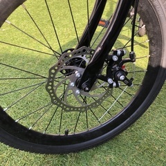【最終値下げ】折り畳み自転車　20インチ　７段変速　ディスクブレーキ