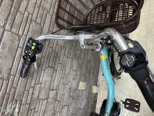 東京23区配達無料　新基準　ブリヂストン　アシスタ　8.7Ah リチウム 電動自転車 中古 1505