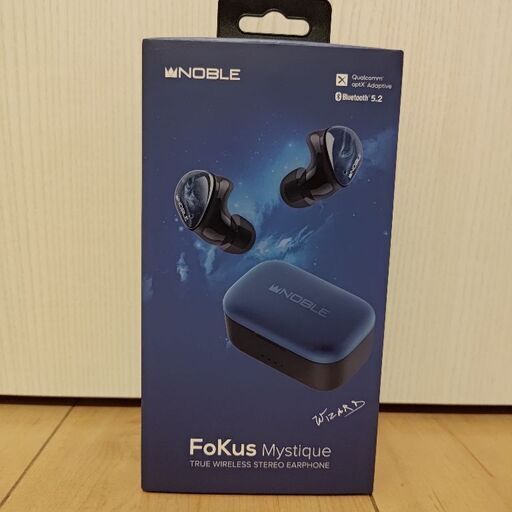 新品未使用・Noble Audio fokus mystiqueワイヤレスイヤホン