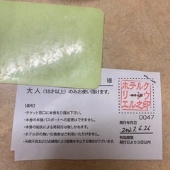 値下げ6/29まで有効！仙台うみの杜水族館入館引換券の画像