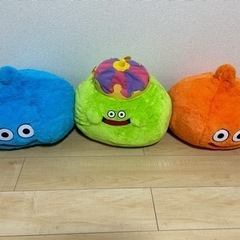 ぬいぐるみ　ドラクエ　スライム3体