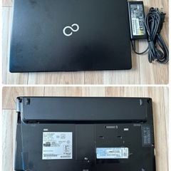19-8★Office2021&Win11搭載！13.3型FHD液晶モデル！LIFEBOOK FUTRO MS936 Celeron 3955U 4GB SSD32G+160G★の画像