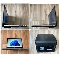 19-8★Office2021&Win11搭載！13.3型FHD液晶モデル！LIFEBOOK FUTRO MS936 Celeron 3955U 4GB SSD32G+160G★の画像