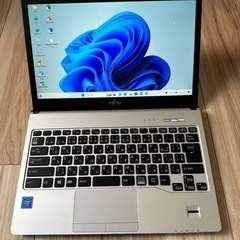 19-8★Office2021&Win11搭載！13.3型FHD液晶モデル！LIFEBOOK FUTRO MS936 Celeron 3955U 4GB SSD32G+160G★の画像