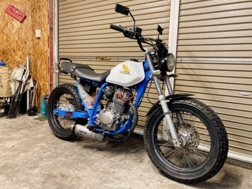 ホンダ　FTR223  配送可能　支払いは現金or振り込みも可能　白×水色