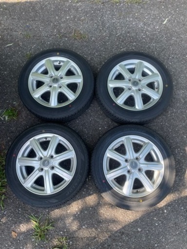 タイヤ新品155-65-14  アルミホイール4本セット