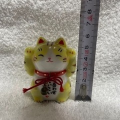 猫の置物の画像