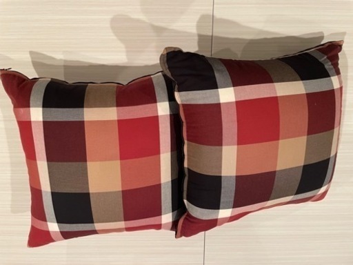 ブラックレーベル クッション 2個セット