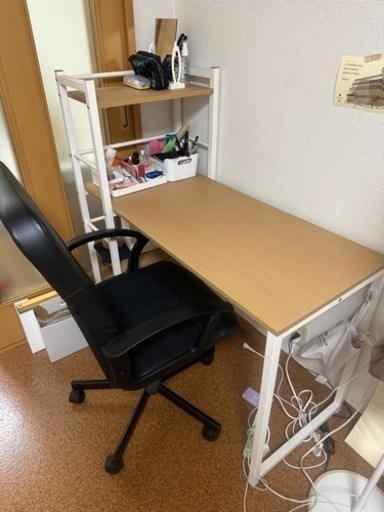 机＆イスセット(ニトリ＆IKEA)