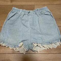 110cm前後のショートパンツ2点セットの画像