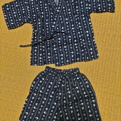 甚平　男の子110cm　紺色の画像
