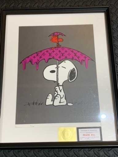 DEATH NYC  世界限定100枚 ポップアート 現代アート　ヴィトン