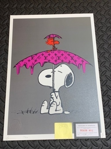 DEATH NYC  世界限定100枚 ポップアート 現代アート　ヴィトン