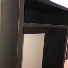 配達可能　スリム化粧鏡　横幅60×奥行30×高さ165 ウッド色の画像