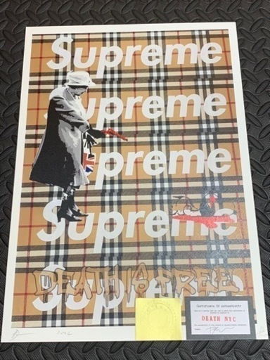 売約済　売り切れ　DEATH NYC  世界限定100枚 ポップアート 現代アート　