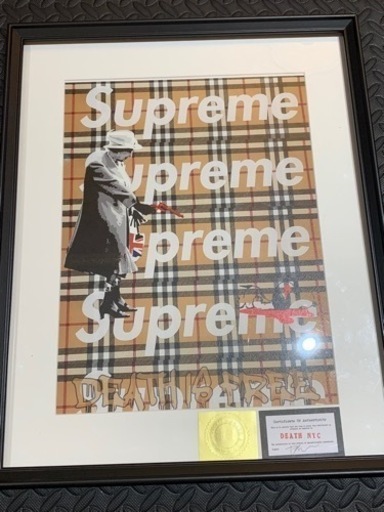 売約済　売り切れ　DEATH NYC  世界限定100枚 ポップアート 現代アート