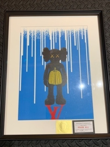 DEATH NYC世界限定100枚　Louis Vuitton ダビンチ 売約済 売り切れ DEATH NYC 世界限定100枚 ポップアート 現代アート VL