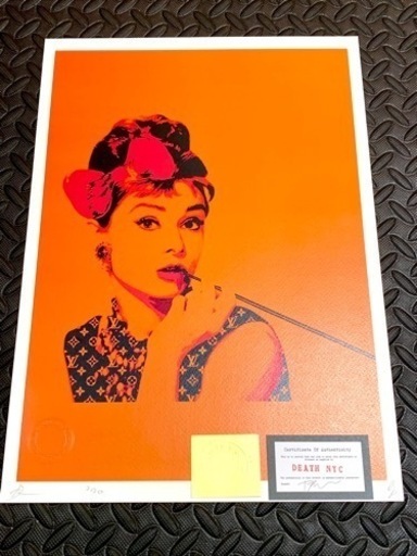DEATH 購入 NYC 世界限定100枚 ポップアート 現代アート オードリー